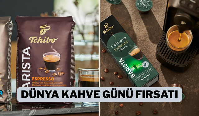 Tchibo'da Dünya Kahve Günü'ne Özel Sadece Bugün Geçerli İndirim