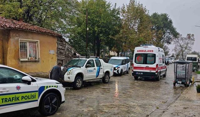 Tekirdağ Malkara'da TESKİ aracı ile motosiklet çarpıştı: 1 yaralı