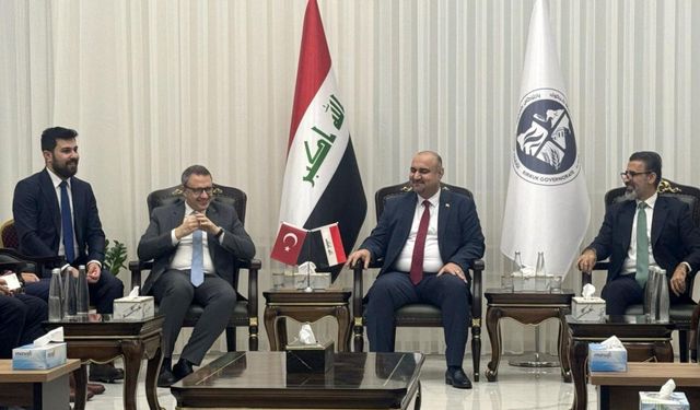 Türkiye'nin Bağdat Büyükelçisi İnan, Kerkük'te Türk İş İnsanlarıyla Görüştü