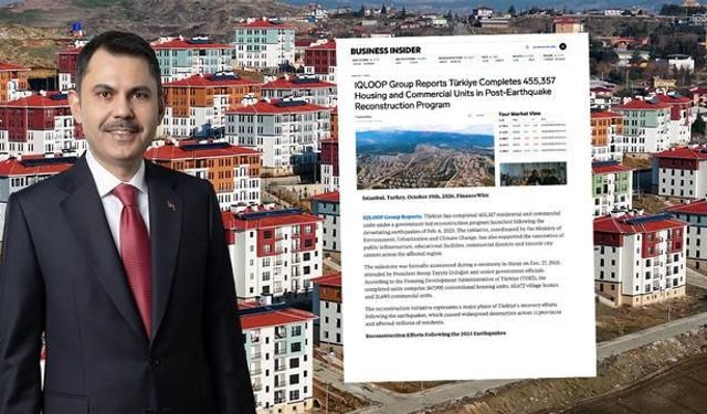 Türkiye'nin Deprem Bölgesinde Konut İnşaatı Hızı ABD Medyasında