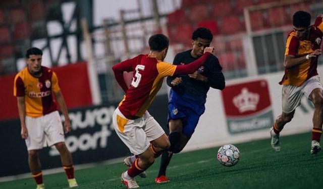 UEFA Gençlik Ligi'nde Barcelona, Galatasaray U19'u 1-0 yendi