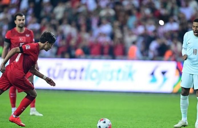 Arda Güler Fransa maçında öne çıktı