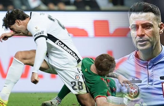 Beşiktaş-Amedspor maçında Vlahovic'in ceza sahasında yerde kalması tartışma yarattı