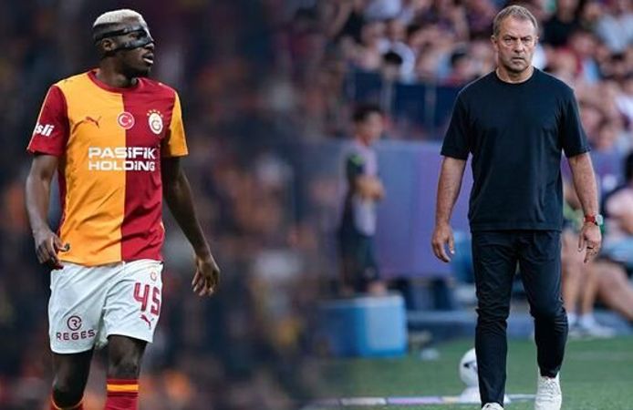 Hansi Flick'ten Galatasaray maçı öncesi Osimhen ve atmosfer değerlendirmesi