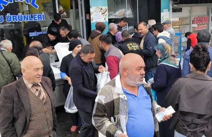 Kars'ta 50 Liralık Palamut Yoğun İlgi Görüp Kısa Sürede Tükendi