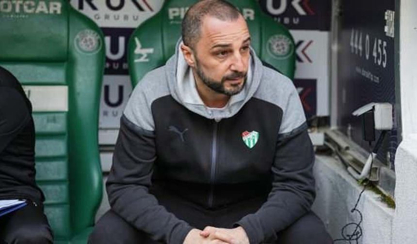 Bursaspor'un yeni hocası ilk galibiyetini aldı