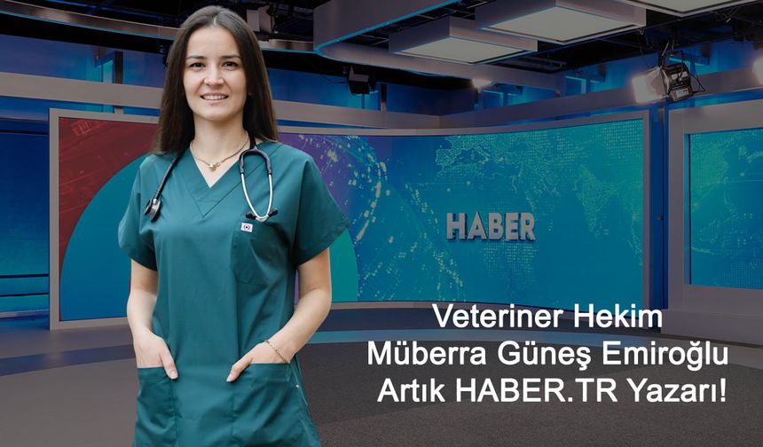 Veteriner Hekim Müberra Güneş Emiroğlu Artık HABER.TR Yazarı!