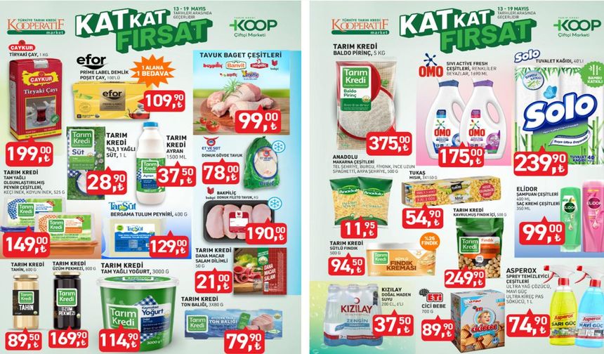 Tarım Kredi Market'ten cüzdanlara nefes aldıracak haber! Fiyatlar geri çekildi