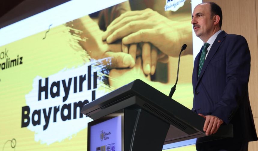 Başkan Altay Büyükşehir çalışanlarıyla bayramlaştı