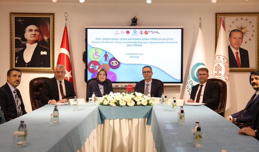 Özel gereksinimli bireylerin Türkçe sınavlarında eşitliği için dörtlü protokol