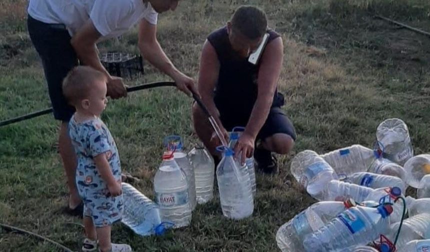 Tekirdağ'da kriz derinleşiyor: Bidonlarla su taşıyorlar! Yazlıkçılar şehri terk etti
