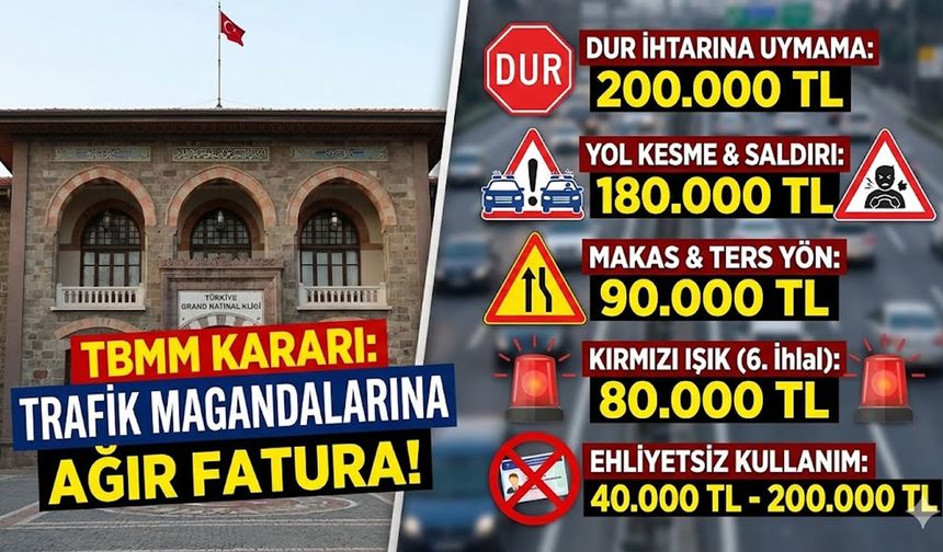 Trafik Cezalarında Rekor Artış: 200 Bin TL Ceza Geliyor!