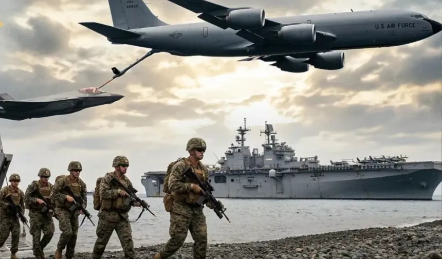 ABD'den İran Hamlesi: 160 Yakıt İkmal Uçağı Bölgeye Gönderildi