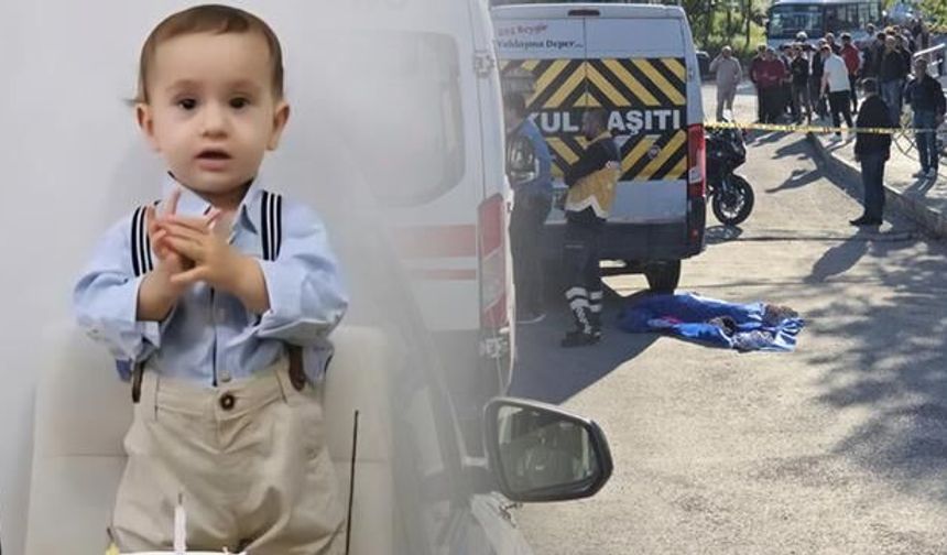 3 yaşındaki Aybars'ın kahreden ölümü! Saniyeler içinde oldu