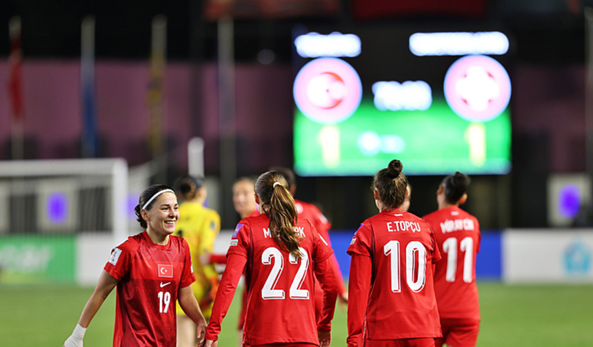 A Milli Kadın Futbol Takımı Sinop'ta İsviçre ile 1-1 Berabere Kaldı