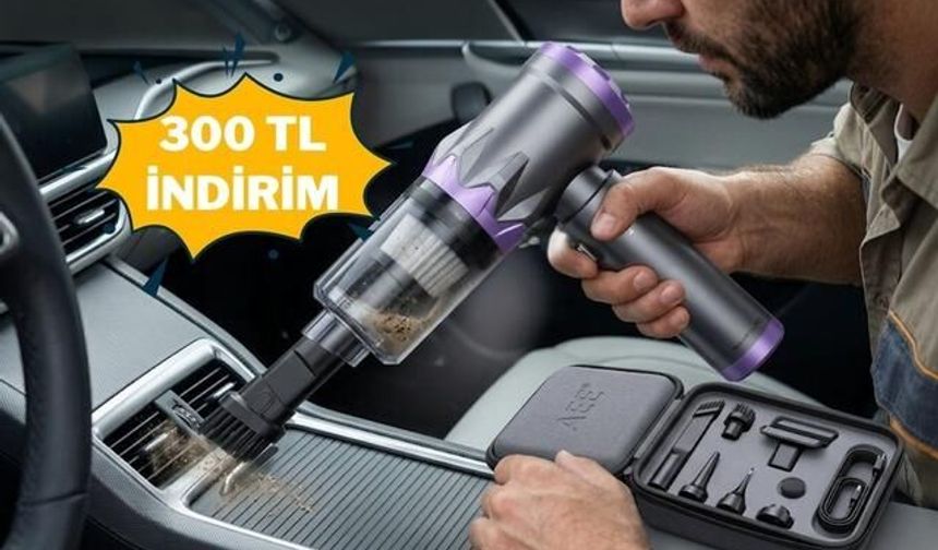 AEE Kablosuz Süpürge ile Araç Temizliği Artık Daha Kolay
