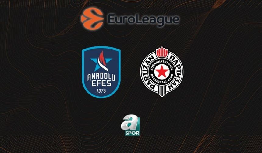 Anadolu Efes, EuroLeague 36. Haftada Partizan ile Karşılaşıyor