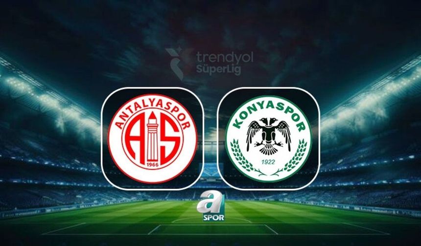 Antalyaspor ile Konyaspor Süper Lig mücadelesinde karşı karşıya geliyor