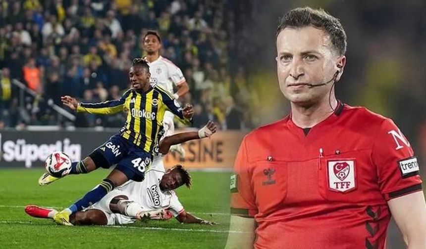 Beşiktaş-Fenerbahçe Derbisinde Hakem Yasin Kol'un Performans Notu Ortaya Çıktı
