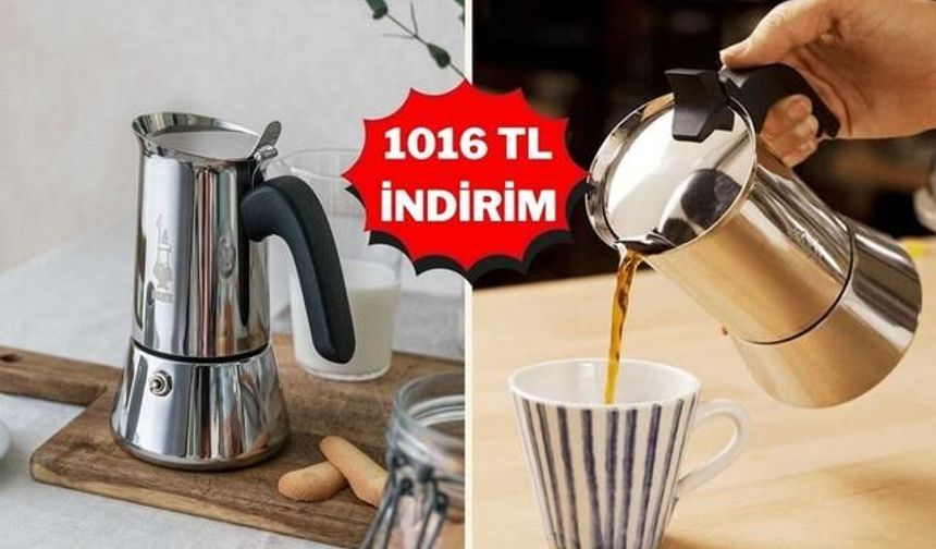 Bialetti Venus Espresso Pişiricide İndirim Fırsatı