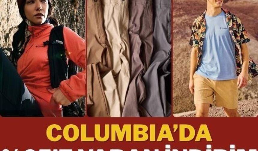 Columbia Ürünlerinde İndirim Fırsatı