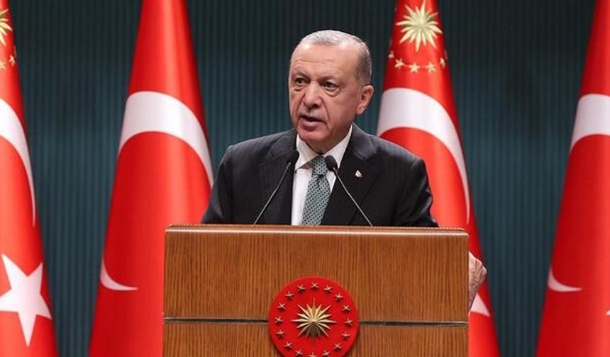 Cumhurbaşkanı Erdoğan Kabine Toplantısı Sonrası Önemli Açıklamalarda Bulundu