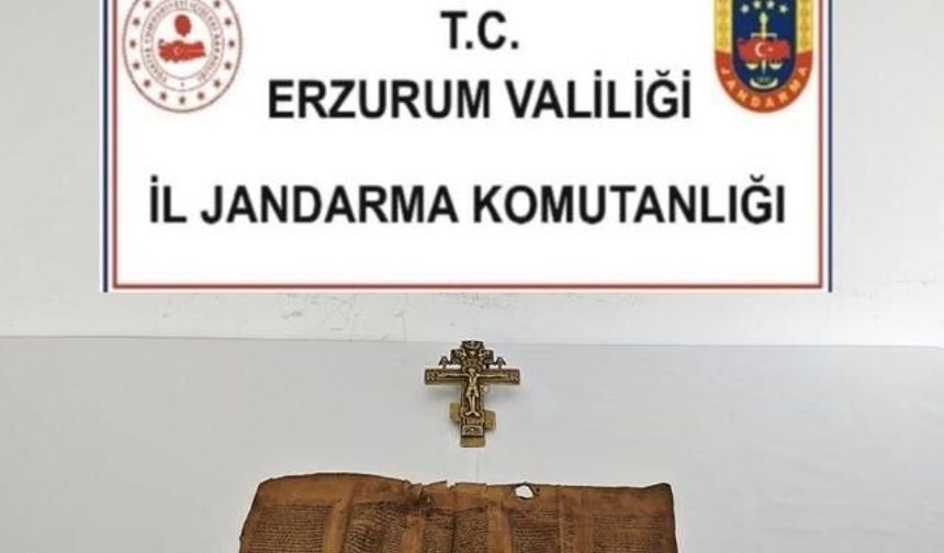 Erzurum'da Tarihi Eser Kaçakçılığına Operasyon: 3 Kişi Gözaltında