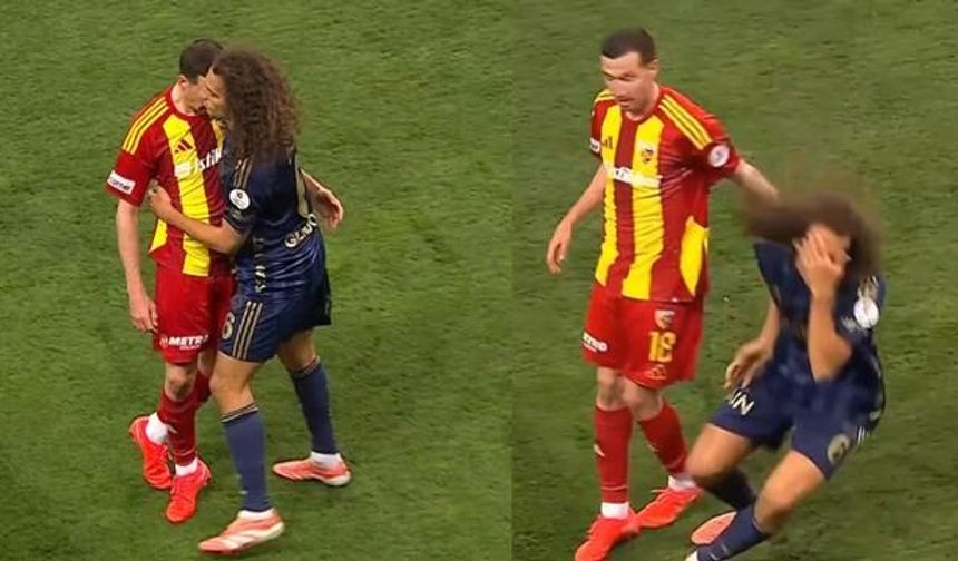 Fenerbahçe'de Guendouzi'nin Sert Müdahalesi Tartışma Yarattı