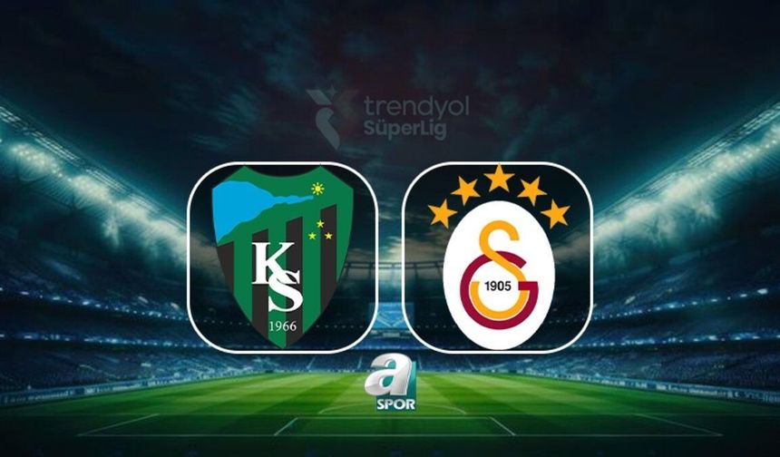 Galatasaray ile Kocaelispor 29. haftada karşılaşıyor