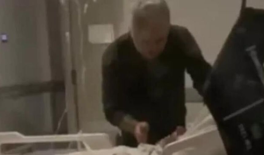 Hastane Odasında Yaşanan Olayda 80 Yaşındaki Baba Korku Dolu Anlar Yaşadı