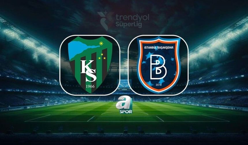 Kocaelispor ile RAMS Başakşehir Süper Lig'de Karşılaşıyor