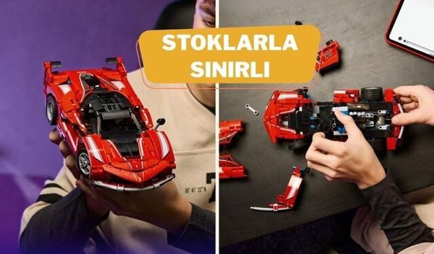 LEGO Technic Ferrari Setinde Stoklarla Sınırlı İndirim Fırsatı