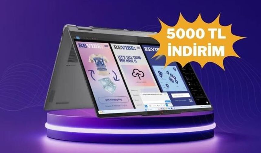 Lenovo Yoga 7'de Sınırlı Süreli İndirim Fırsatı