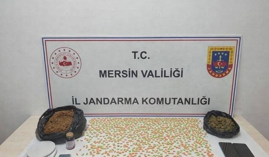 Mersin Erdemli'de Uyuşturucu Operasyonunda 2 Kişi Gözaltına Alındı