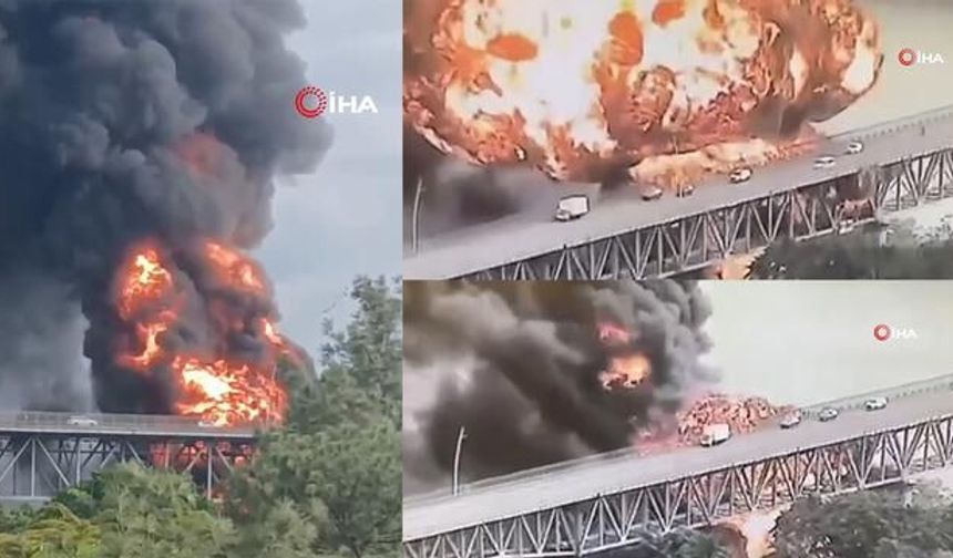 Panama'da Amerika Köprüsü'nde Yakıt Kamyonu Patlaması: 1 Ölü, 2 Yaralı