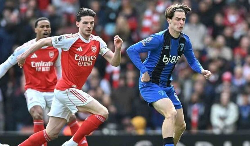 Premier Lig'de Arsenal Evinde Bournemouth'a Yenildi