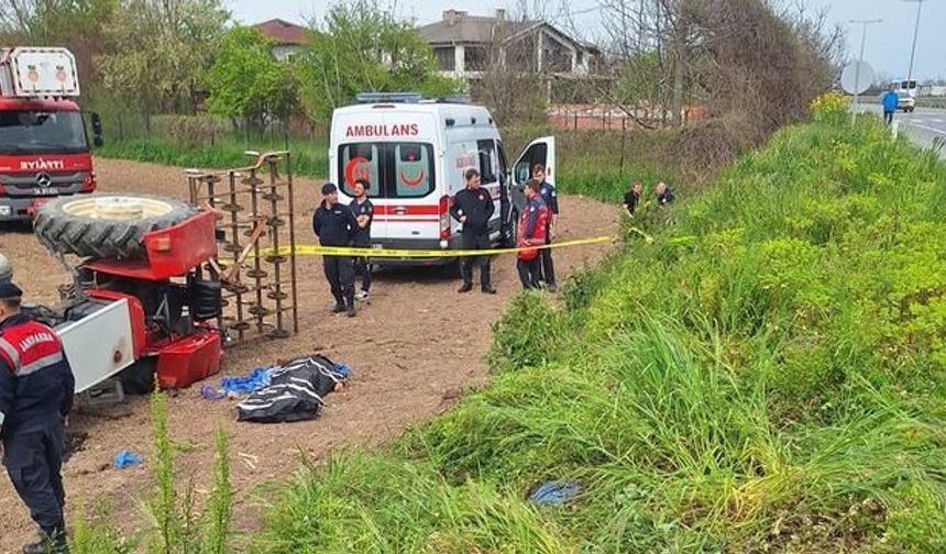 Sakarya'da Traktör Kazası: Bir Çiftçi Hayatını Kaybetti