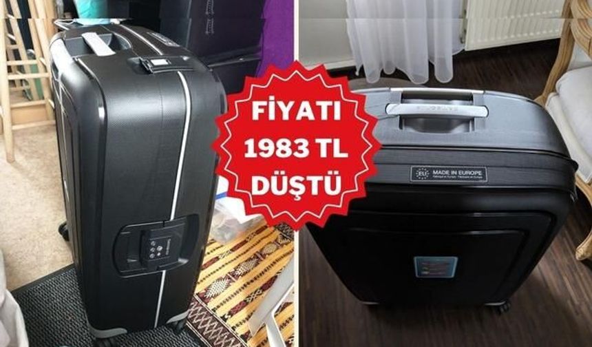 Samsonite S'CURE Valizlerde Büyük İndirim Fırsatı
