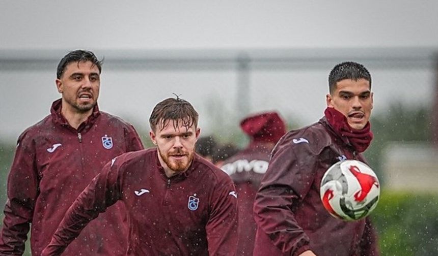 Trabzonspor, Corendon Alanyaspor Maçı İçin Hazırlıklarını Sürdürdü