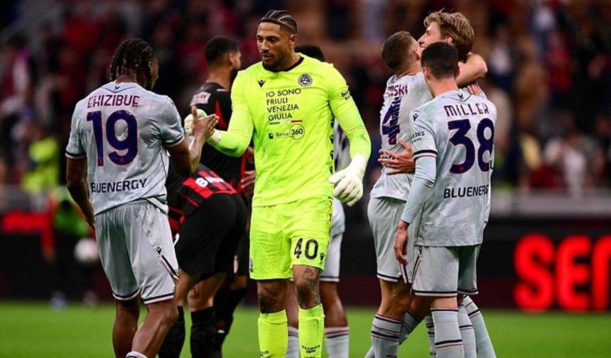 Udinese, Milan'ı San Siro'da 3-0'la Geçti