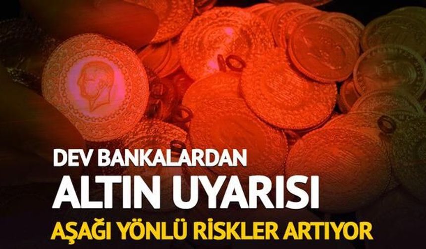 Altın Piyasasında Kritik Dönemeç: Analistler Düşüş Uyarısı Yaptı