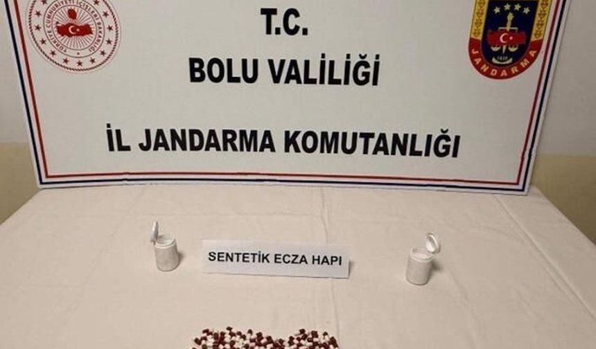 Bolu'da Jandarmadan Sentetik Ecza Operasyonu: 1 Kişi Tutuklandı