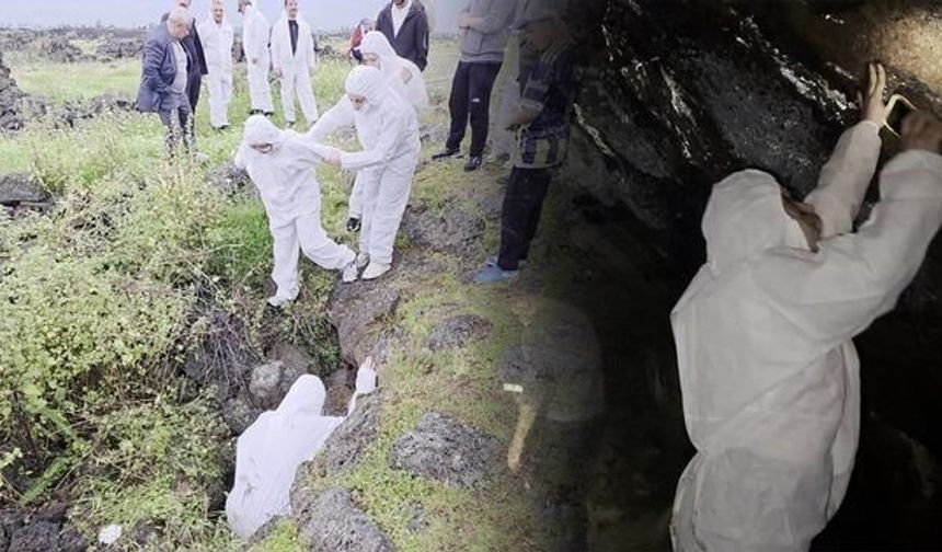 Hatay Hassa'daki Lav Tüpü Mağaraları Öğretmenlerin İlgi Odağı Oldu