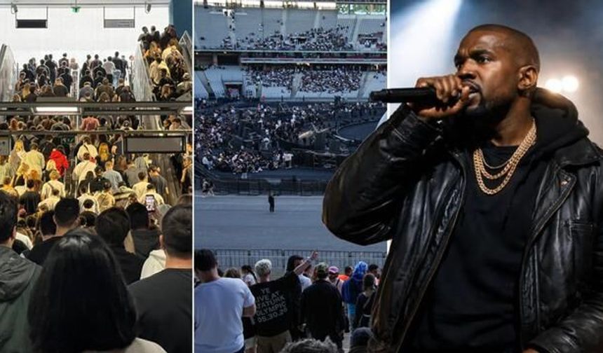 İstanbul'da Kanye West Konseri Öncesi Metro İzdihamı Yaşandı