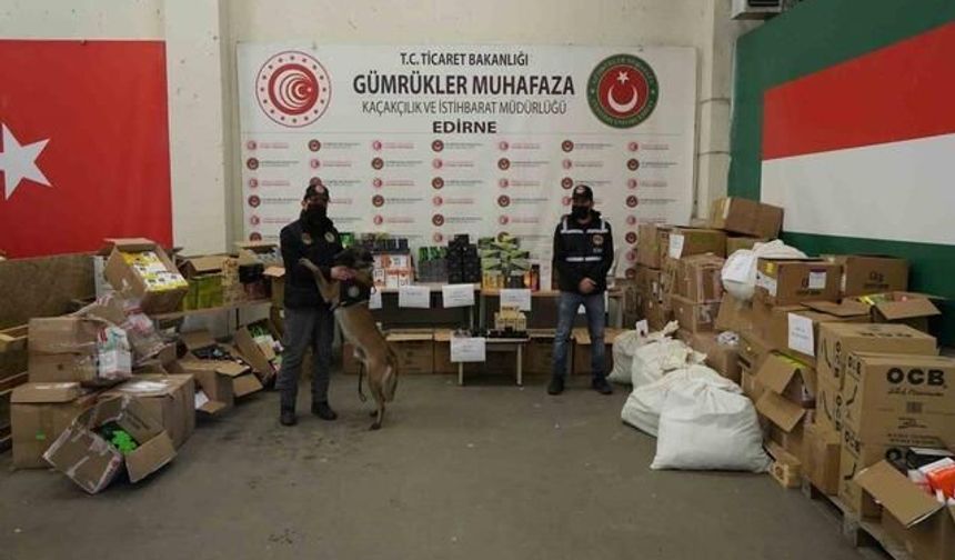 Kapıkule'de Kaçakçılığa Büyük Darbe: Milyonlarca Liralık Eşya ve Uyuşturucu Ele Geçirildi