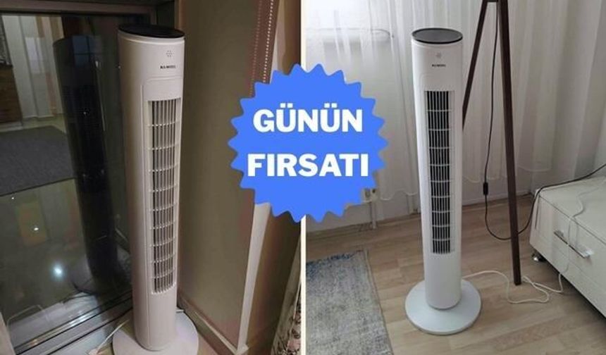 Kumtel Kule Tipi Vantilatör İndirimde, Çok Satanlar Listesinde Zirvede