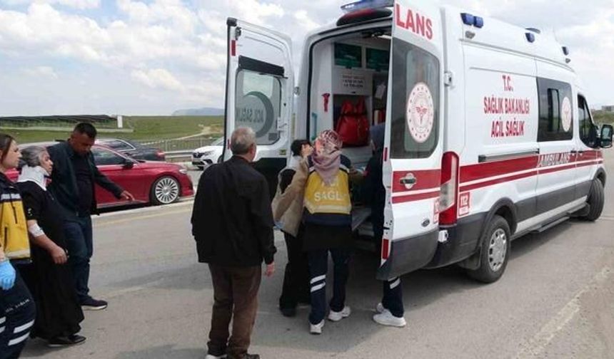 Malatya'da Minibüs ve Hafif Ticari Araç Çarpıştı: 8 Yaralı