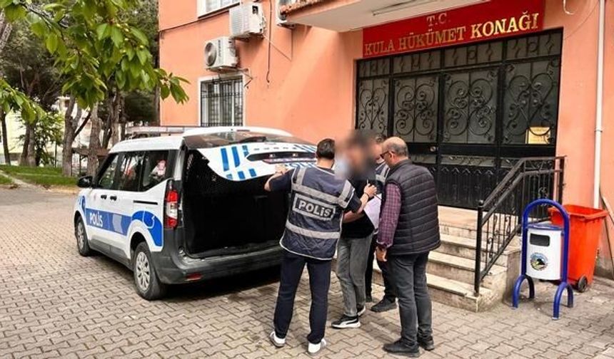 Manisa Kula'da Kesinleşmiş Hapis Cezası Bulunan Şahıs Tutuklandı