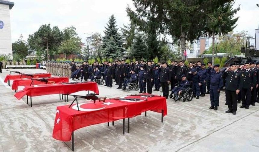 Ordu'da Engelli Vatandaşlar Temsili Askerlik Yemin Töreni'nde
