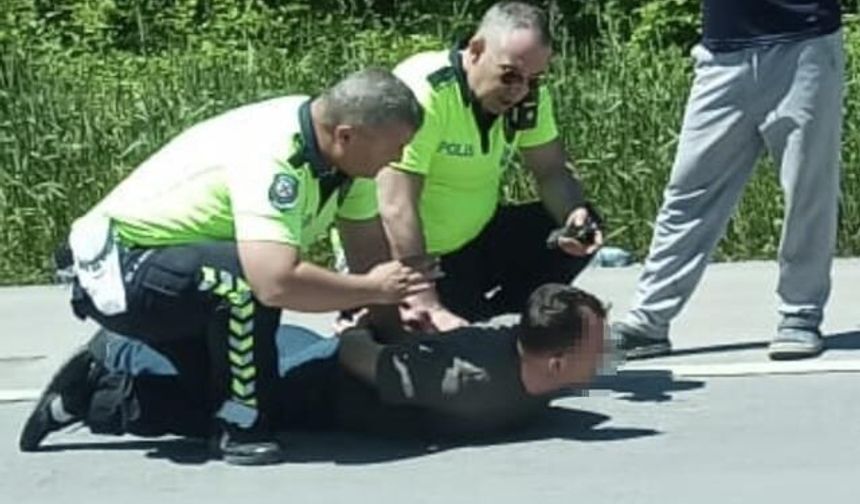 Samsun'da Alkollü Sürücü Kaçtı, Polisin Takibiyle Yakalandı